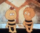 Приключения пчелки Майи и ее подруга Вилли